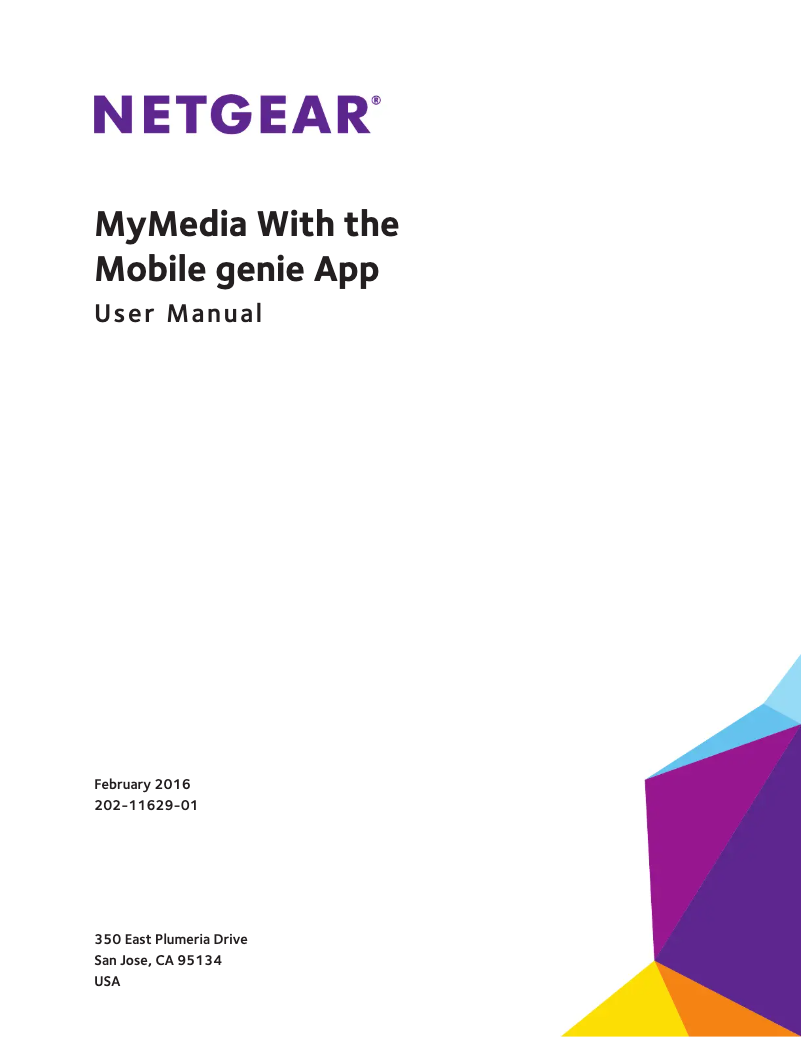 Página 1 del manual Manual de usuario Netgear MyMedia