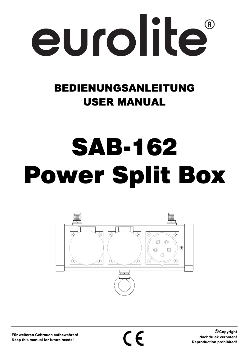 Imagen de la primera página del manual del dispositivo SAB-162