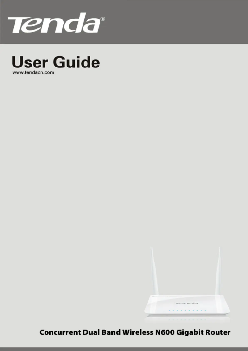 Página 1 del manual Manual de usuario Tenda N60