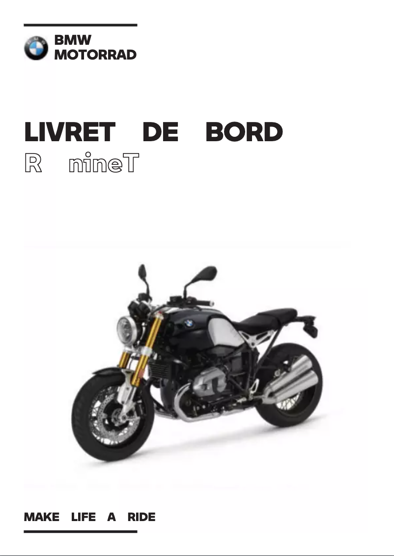 Página nº 1 - Manual de usuario BMW R nineT (2020)