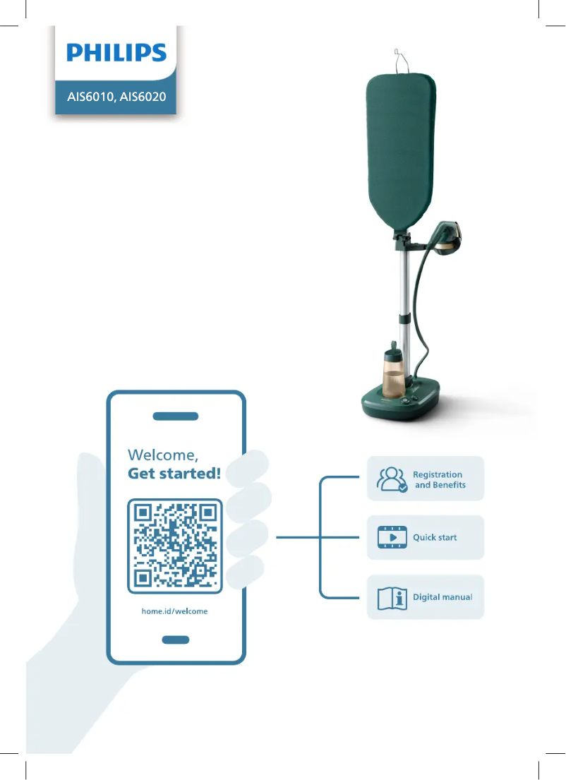 Página 1 del manual Guía de inicio rápido Philips AIS6010