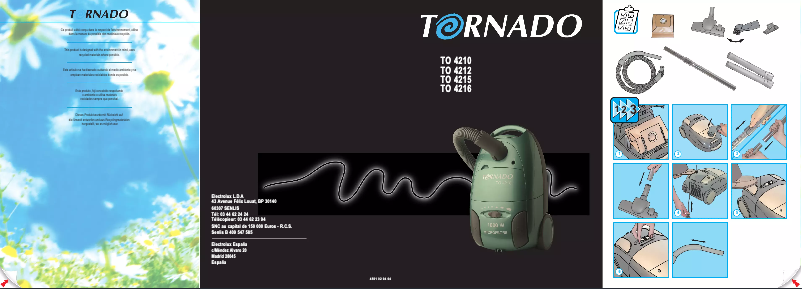 Imagen de la primera página del manual del dispositivo TO 4216