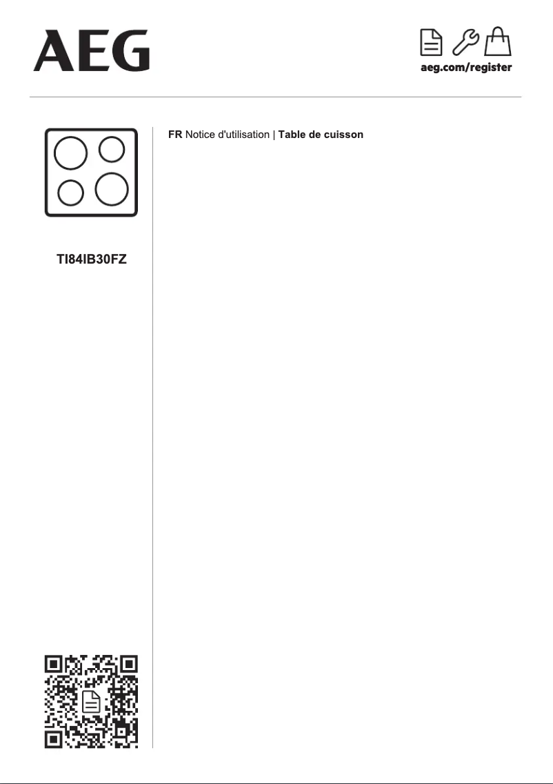Imagen de la primera página del manual del dispositivo TI84IB30FZ