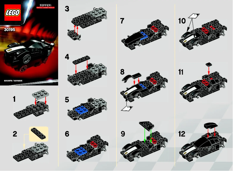 Página 1 del manual Manual de usuario Lego FXX