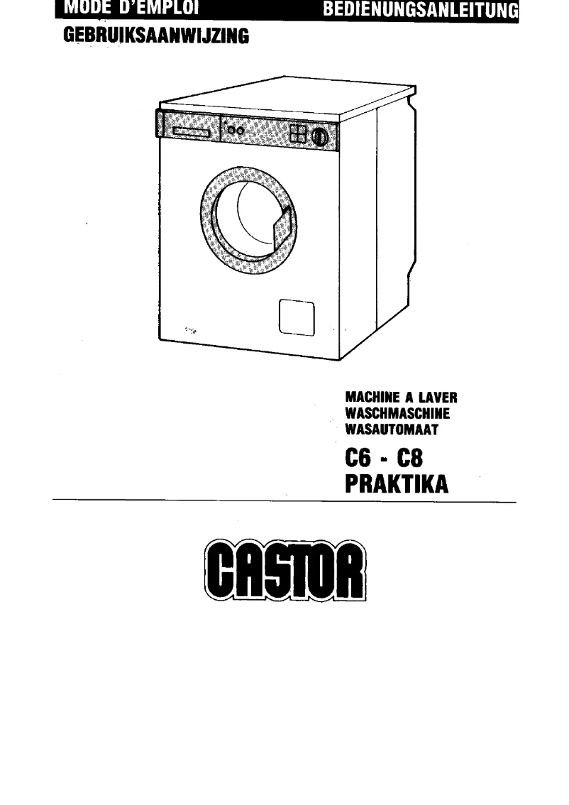 Imagen de la primera página del manual del dispositivo C8 Praktika
