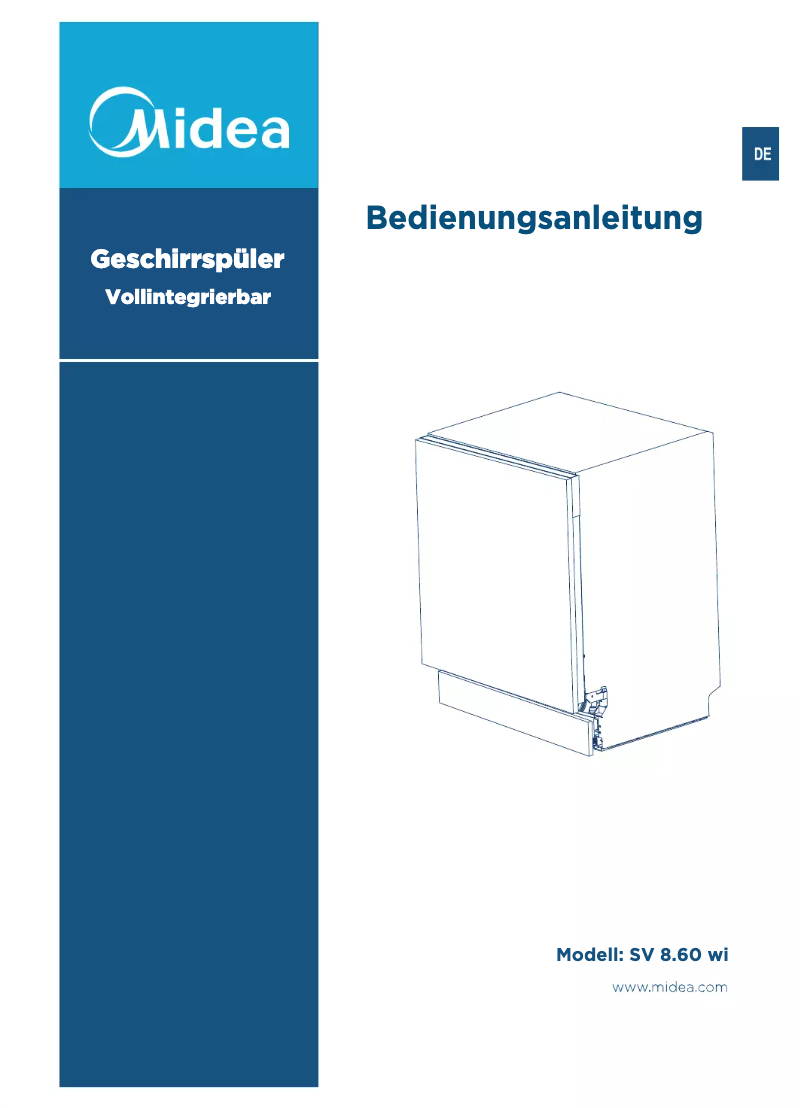 Imagen de la primera página del manual del dispositivo SV 8.60 WI