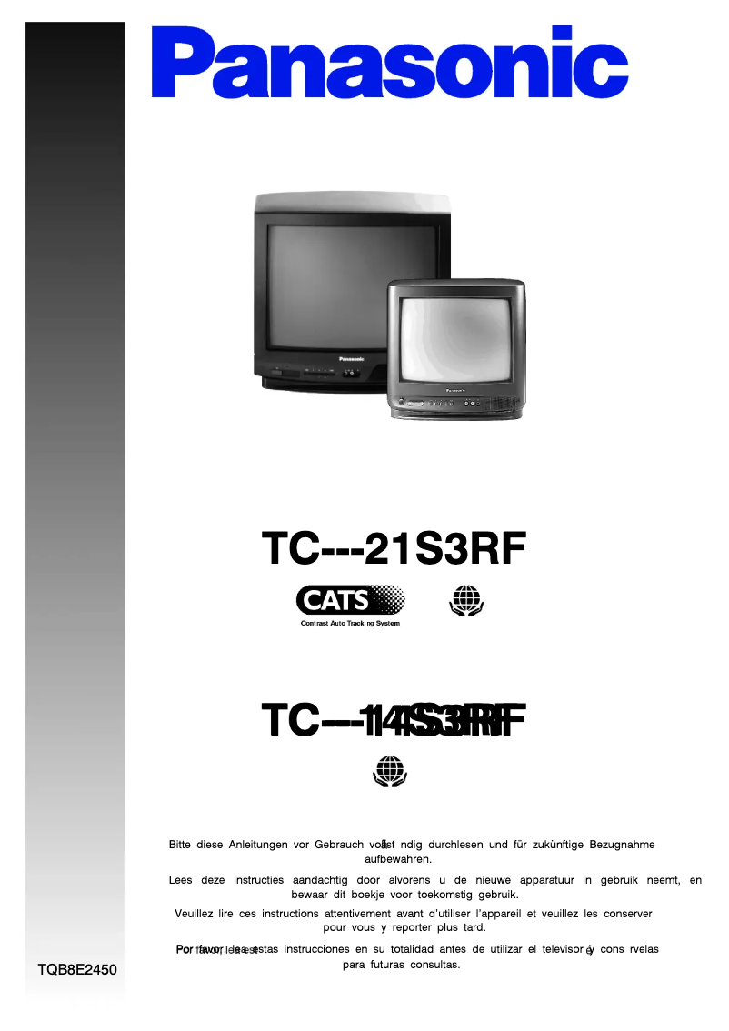 Imagen de la primera página del manual del dispositivo TC-21S3RF