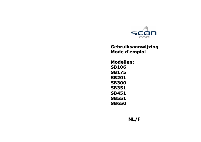 Imagen de la primera página del manual del dispositivo SB175