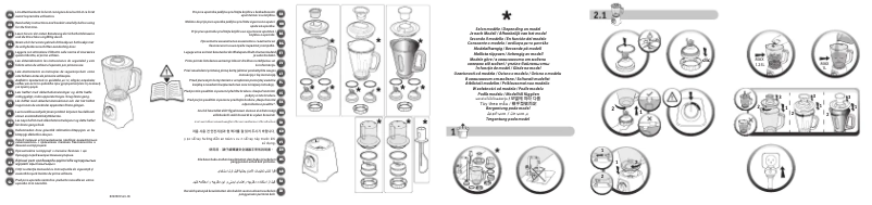 Página nº 1 - Manual de usuario Tefal Blendforce II BL4358
