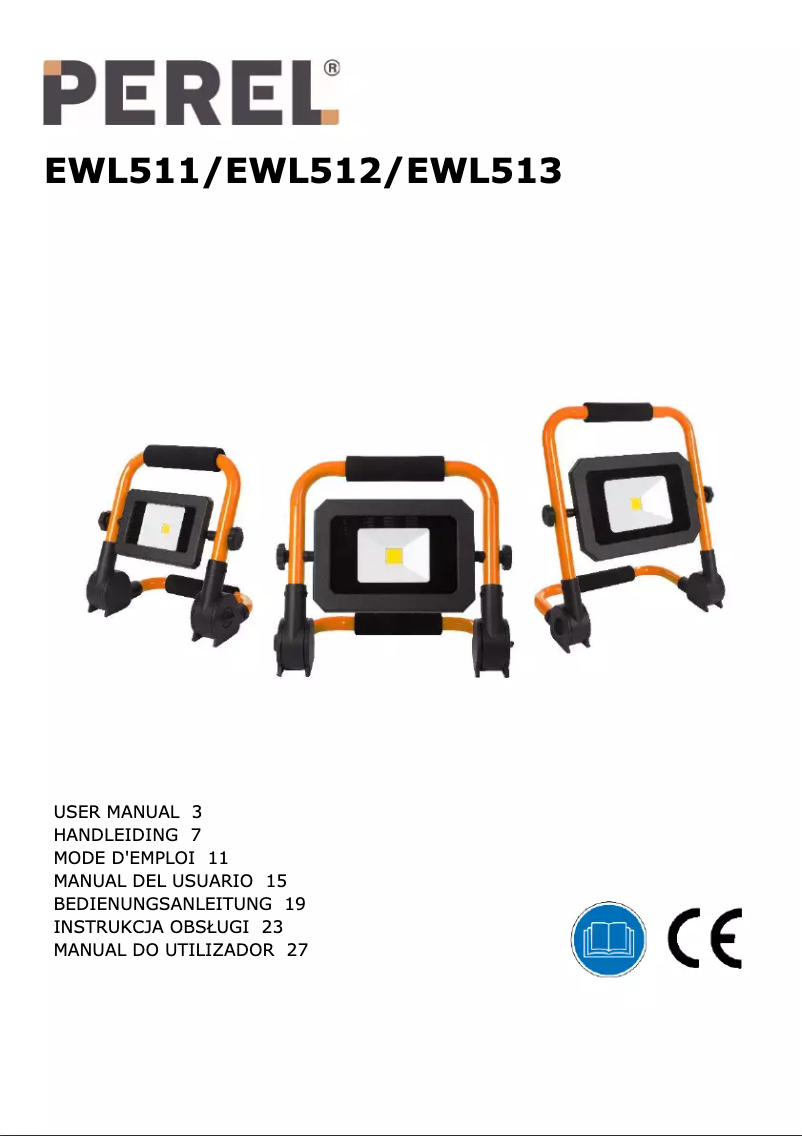 Página 1 del manual Manual de usuario Perel EWL513