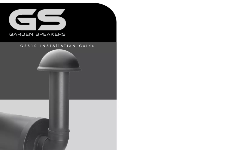 Imagen de la primera página del manual del dispositivo GSS10