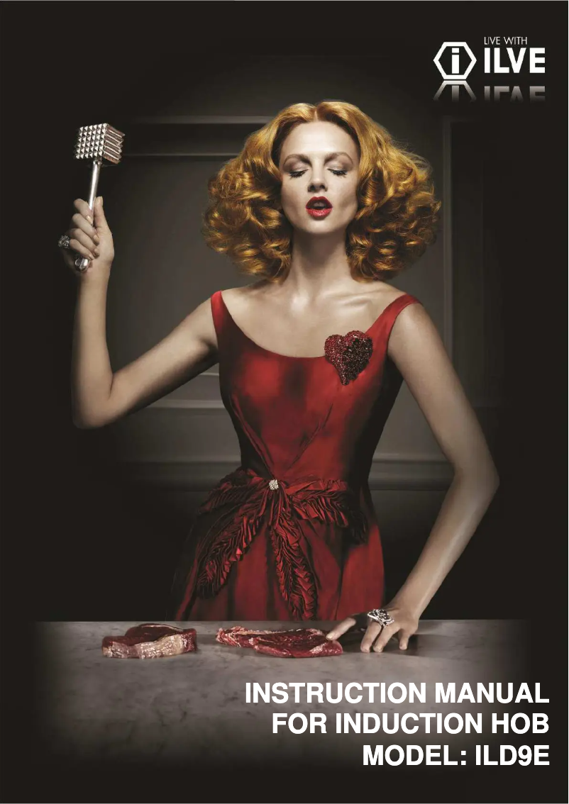 Imagen de la primera página del manual del dispositivo ILD9E