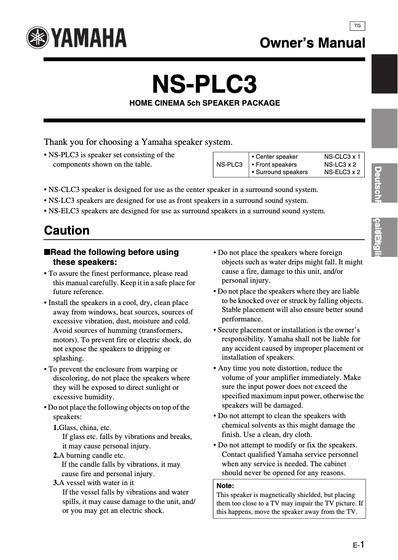 Imagen de la primera página del manual del dispositivo NS-PLC3