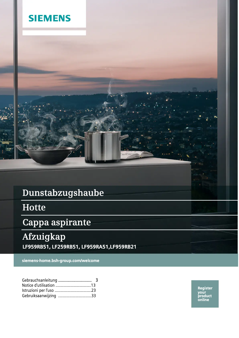 Imagen de la primera página del manual del dispositivo LF259RB51