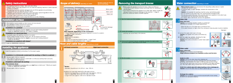 Página 1 del manual Manual de usuario Bosch WAA24162