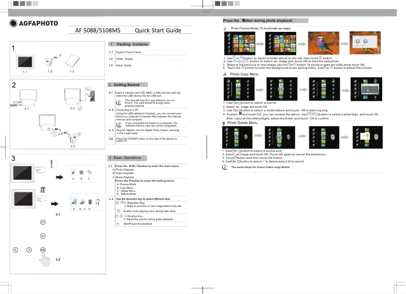 Imagen de la primera página del manual del dispositivo AF 51082MS