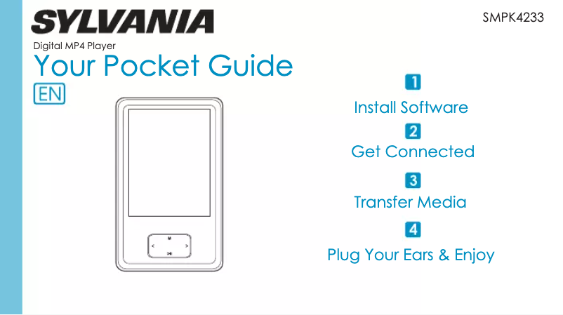 Imagen de la primera página del manual del dispositivo SMPK4233