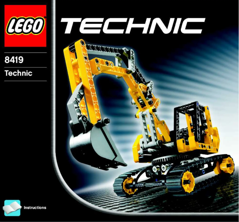 Página 1 del manual Manual de usuario Lego Technic 8419