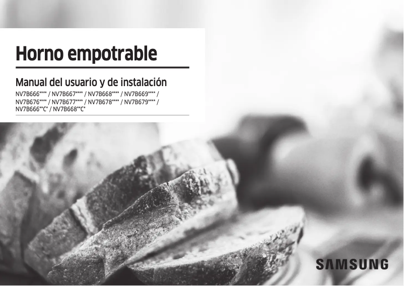 Página 1 del manual Manual de usuario Samsung NV7B6795JDK