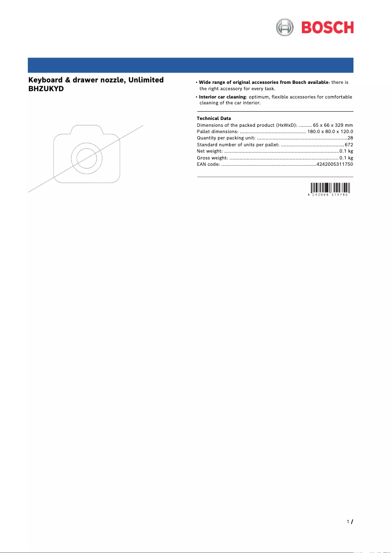 Imagen de la primera página del manual del dispositivo BHZUKYD