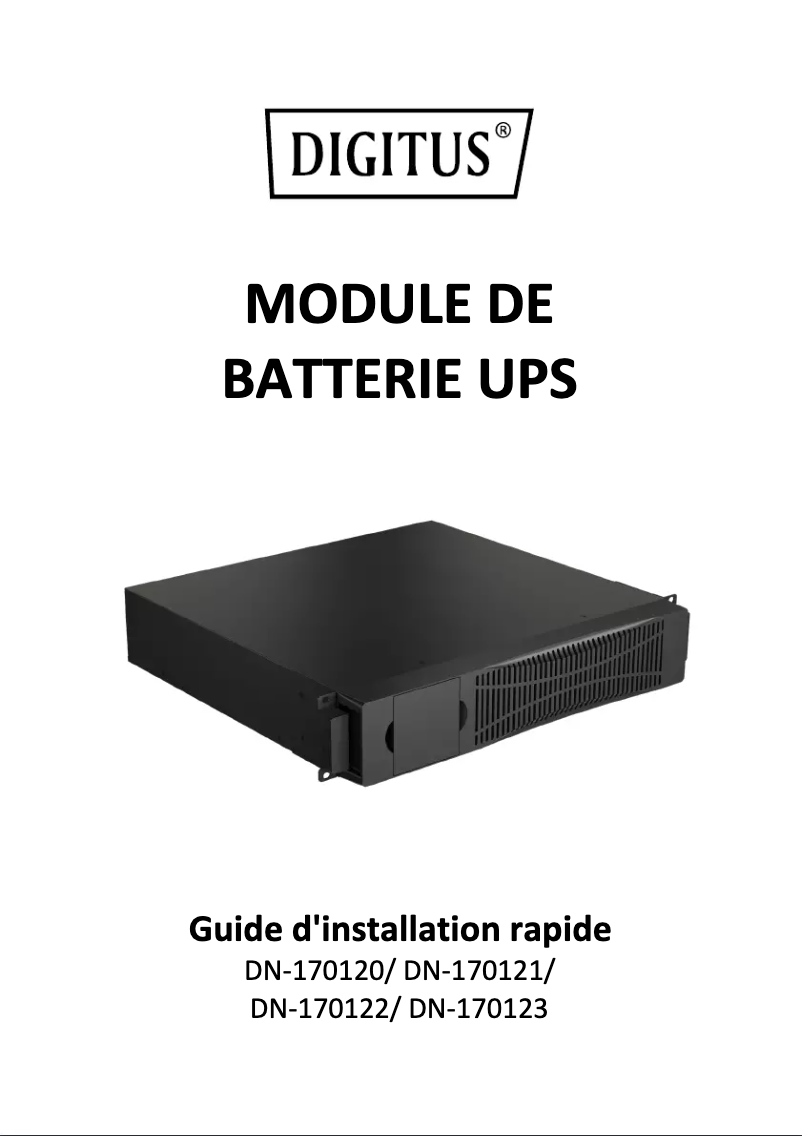 Página 1 del manual Manual de usuario Digitus DN-170121