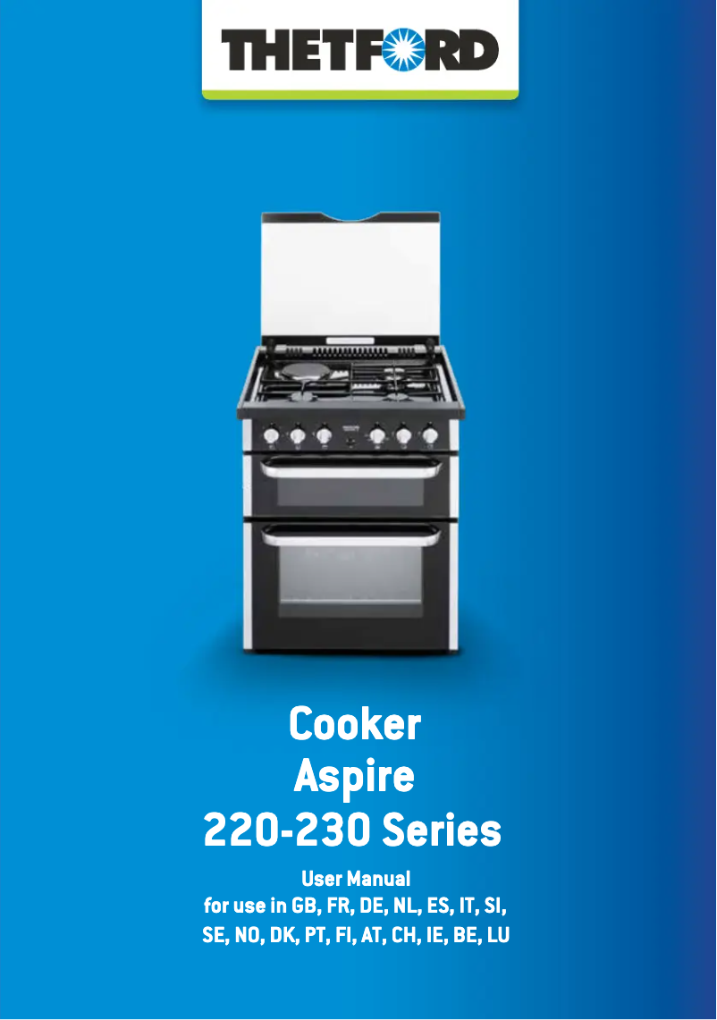 Página 1 del manual Manual de usuario Thetford Aspire