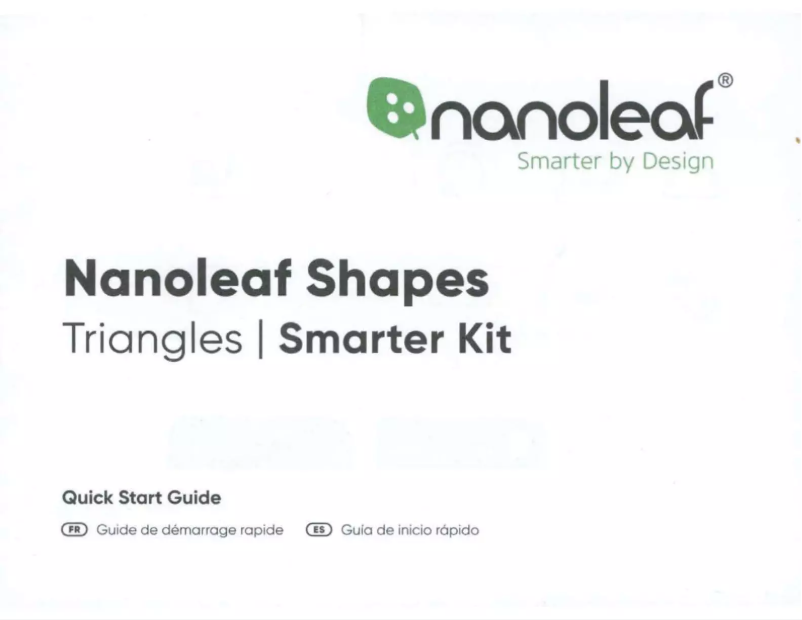 Página 1 del manual Manual de usuario Nanoleaf NL47-7003TW-7PK