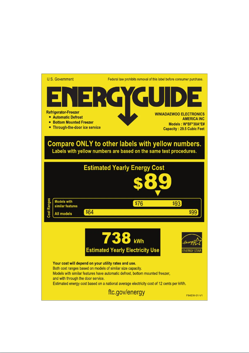 Imagen de la primera página del manual del dispositivo WRBFD30ATE