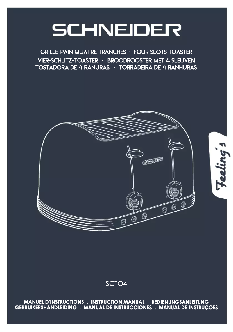 Imagen de la primera página del manual del dispositivo SCTO4B