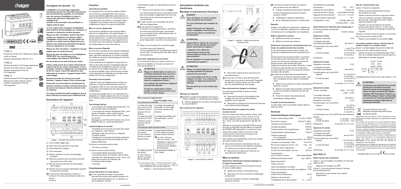 Imagen de la primera página del manual del dispositivo TXA606D