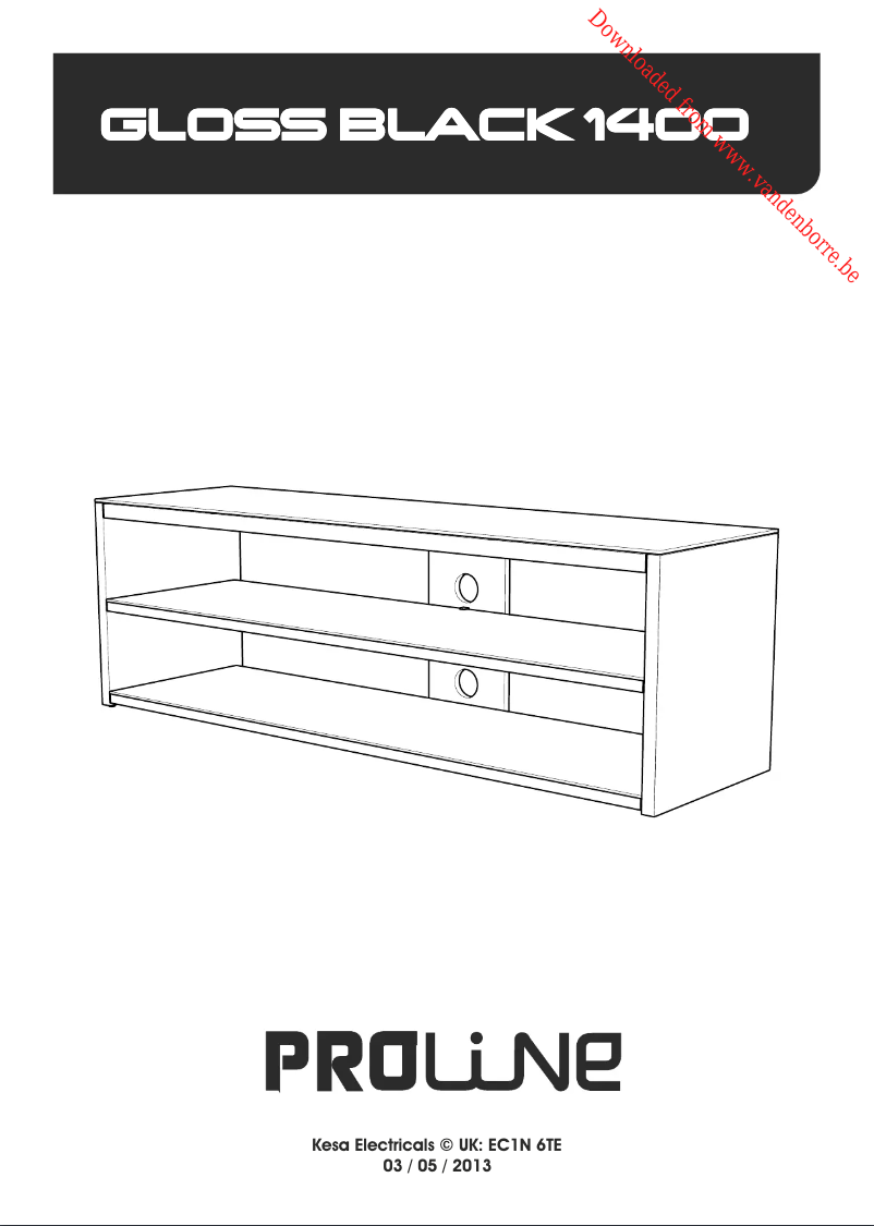 Imagen de la primera página del manual del dispositivo FS1400MUR