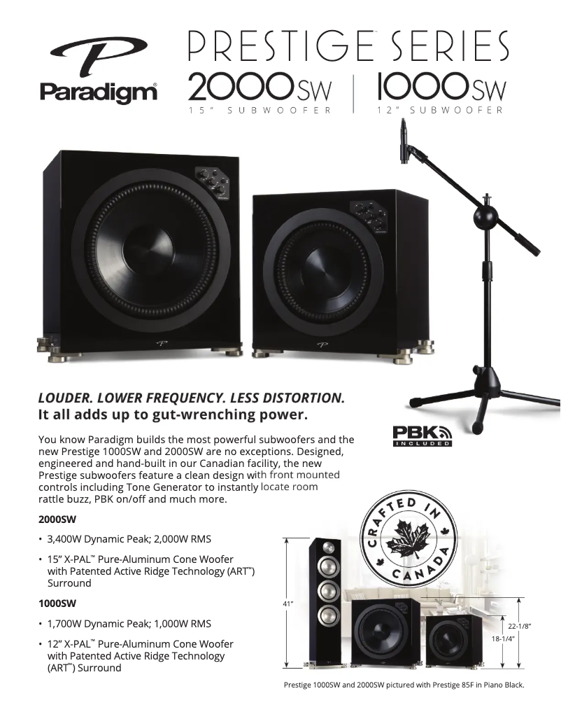 Imagen de la primera página del manual del dispositivo Prestige 1000SW