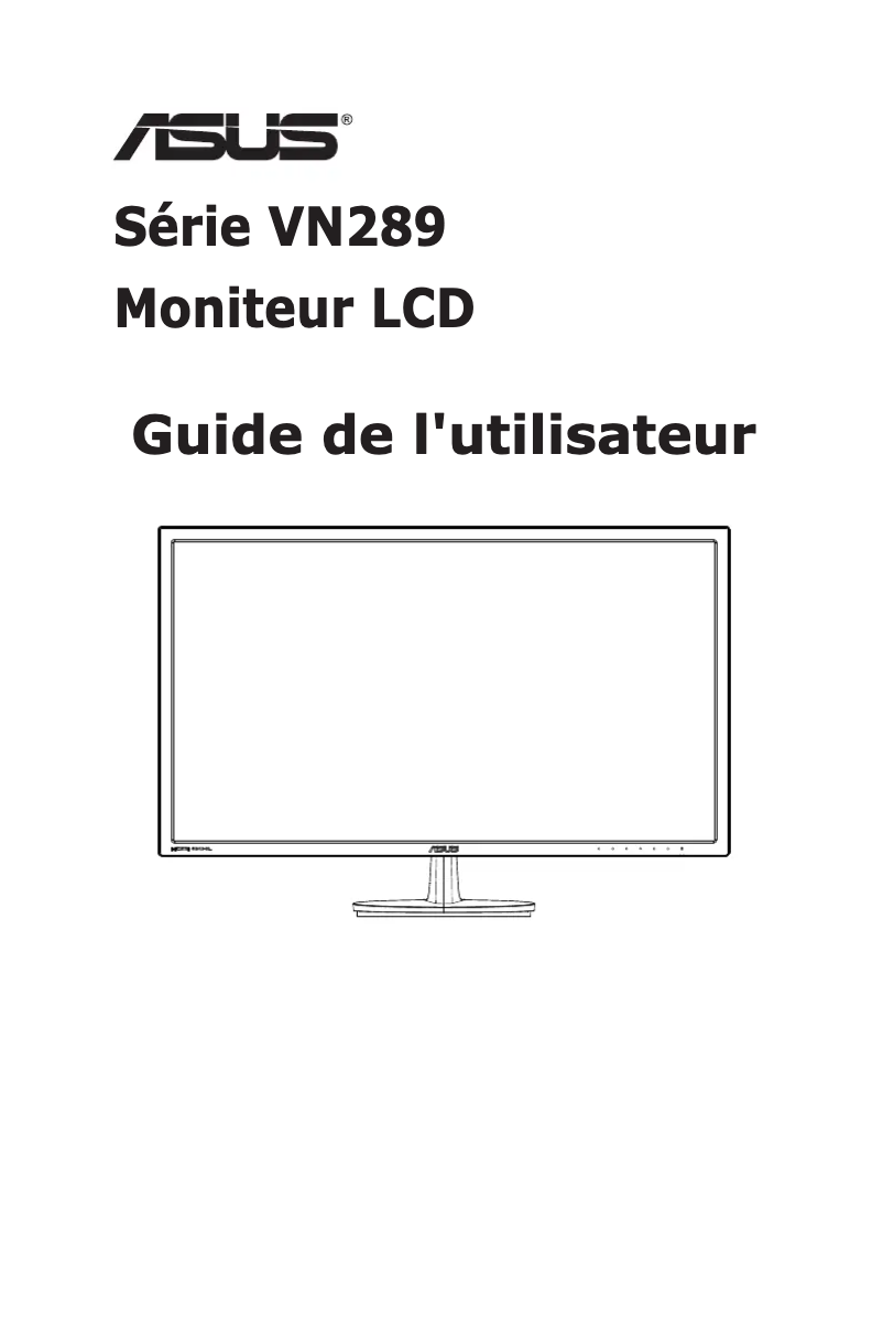 Imagen de la primera página del manual del dispositivo VN289H