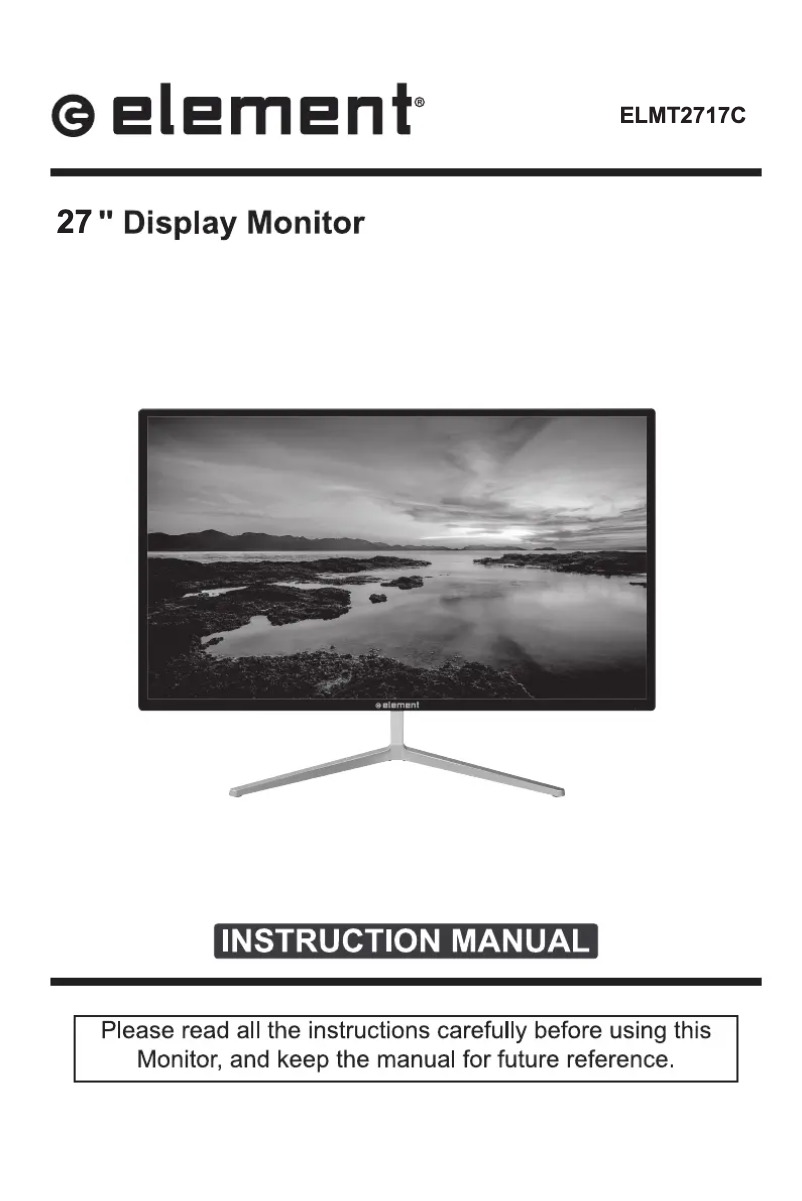Imagen de la primera página del manual del dispositivo ELMT2717C