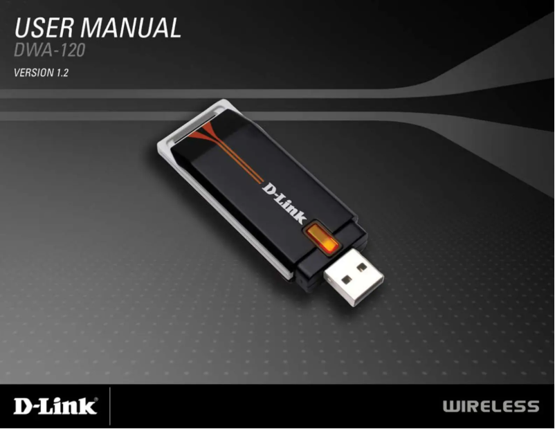 Página 1 del manual Manual de usuario D-Link DWA-120