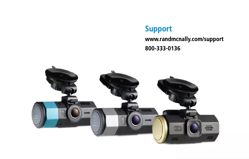 Imagen de la primera página del manual del dispositivo DashCam 200