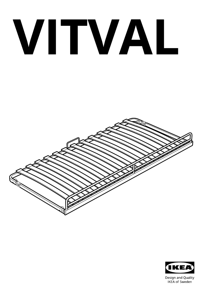 Página 1 del manual Manual de usuario Ikea VITVAL 904.483.26