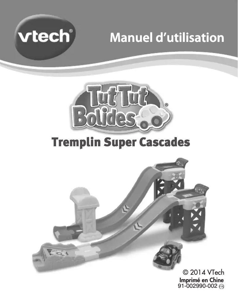 Página 1 del manual Manual de usuario Vtech Toot-Toot Drivers Racing Rampway