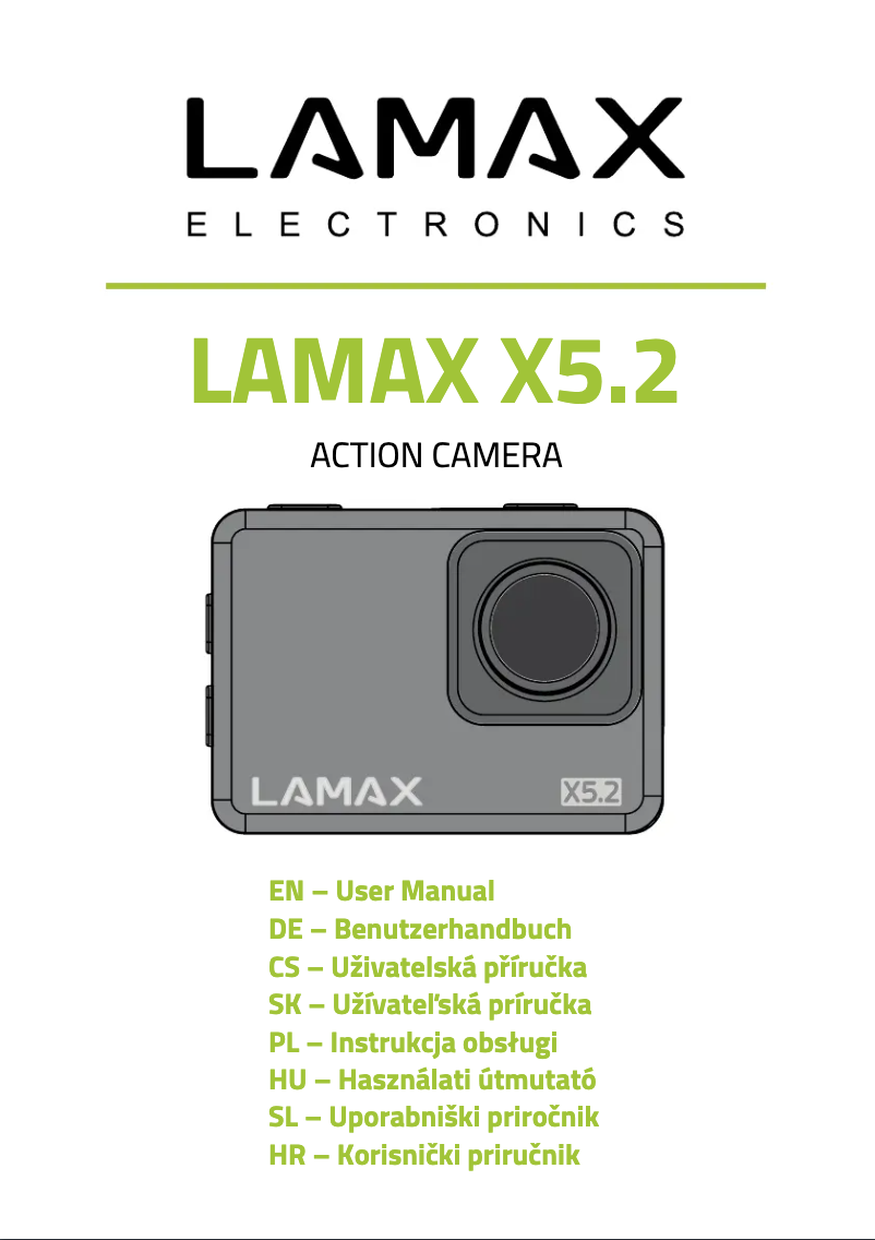 Página 1 del manual Manual de usuario Lamax X5.2