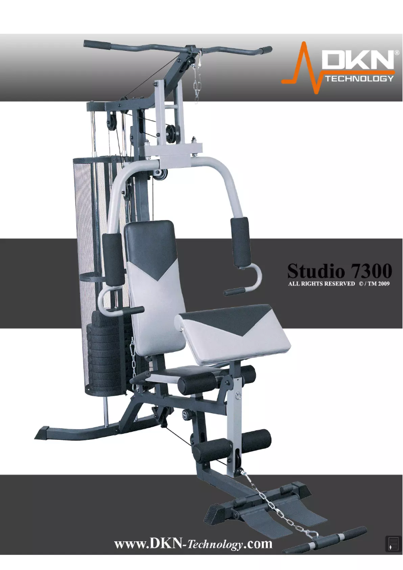 Página 1 del manual Manual de usuario DKN Studio 7300