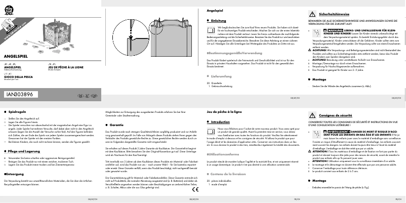 Imagen de la primera página del manual del dispositivo HG04098