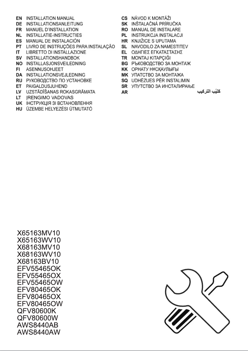 Imagen de la primera página del manual del dispositivo X65163MV10