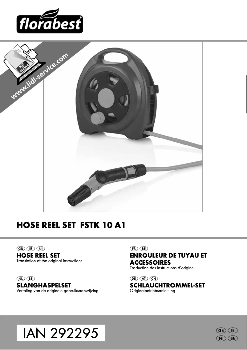 Página 1 del manual Manual de usuario Florabest FSTK 10 A1