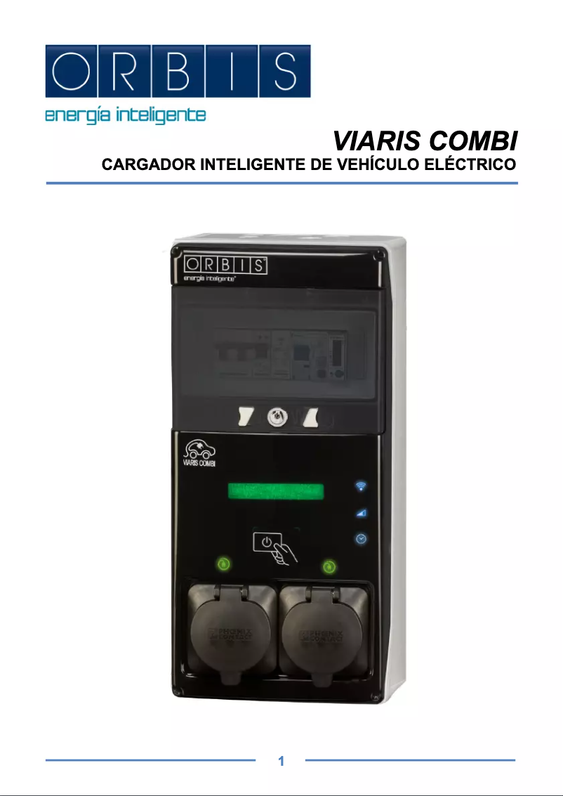 Imagen de la primera página del manual del dispositivo VIARIS COMBI