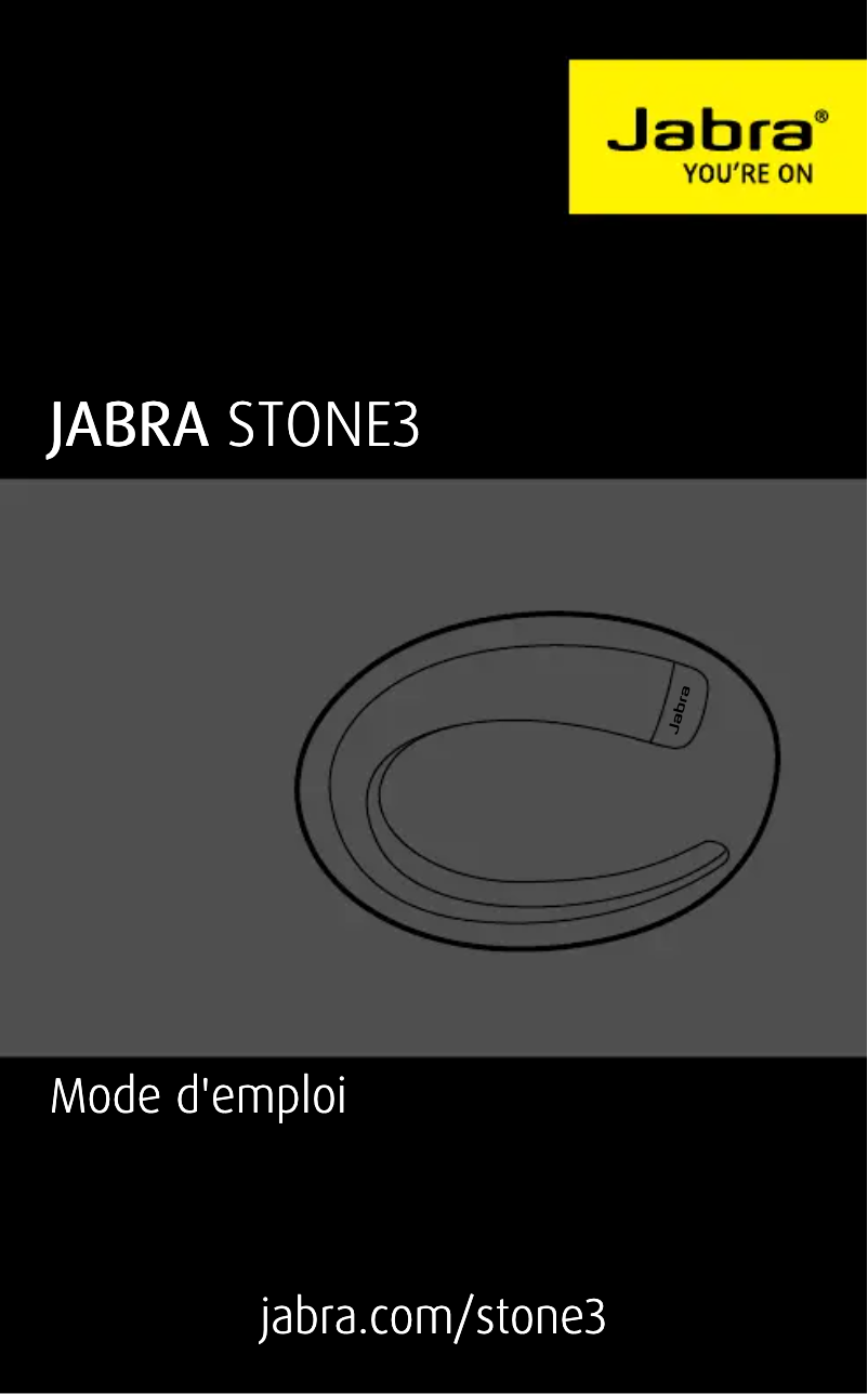 Página 1 del manual Manual de usuario Jabra Stone 3