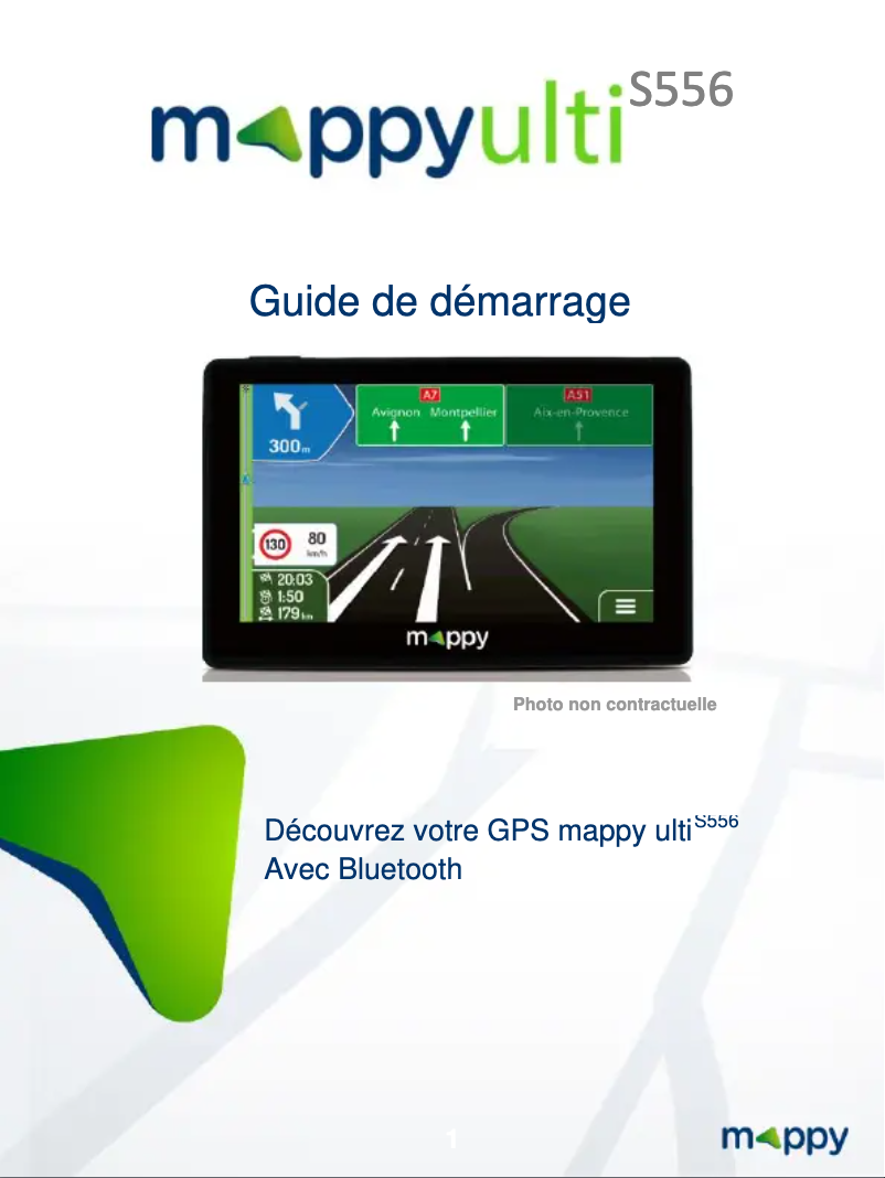 Página nº 1 - Manual de usuario Logicom MAPPY Ulti S556