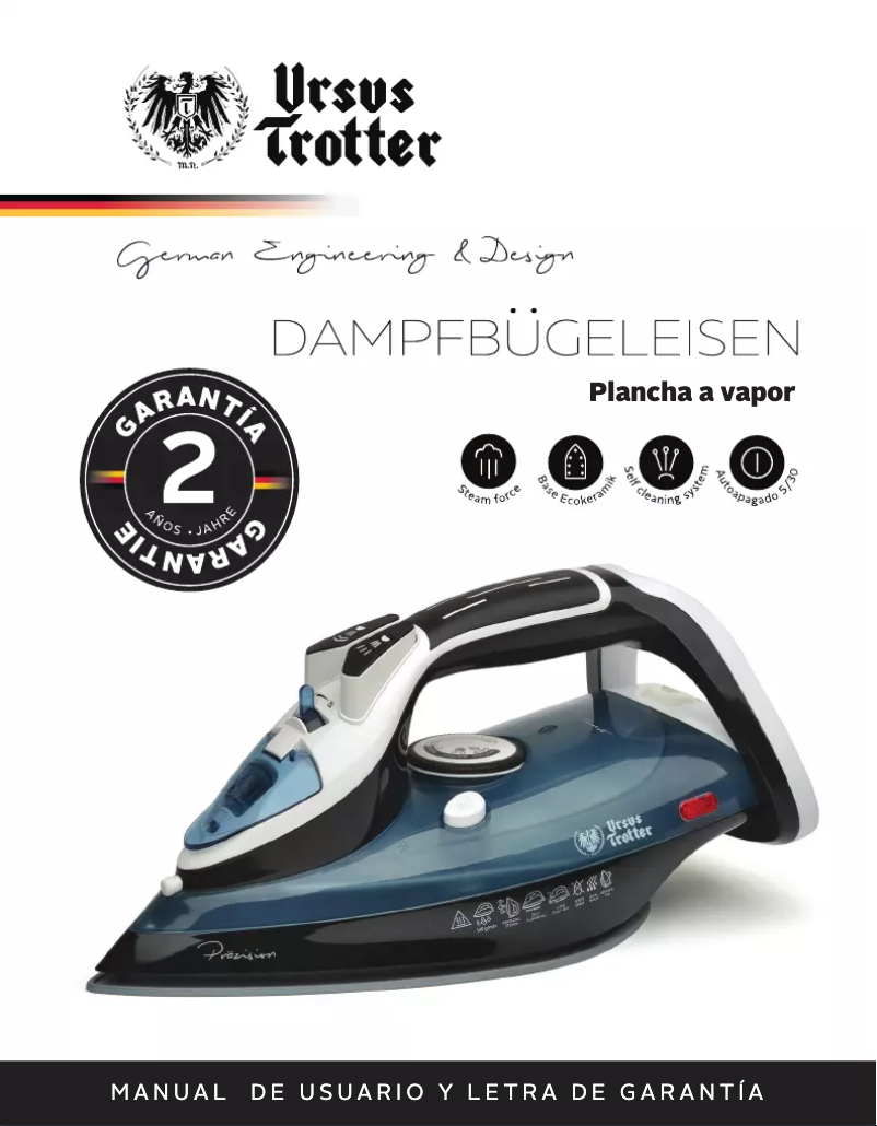 Imagen de la primera página del manual del dispositivo UT-KERAMIK TOP