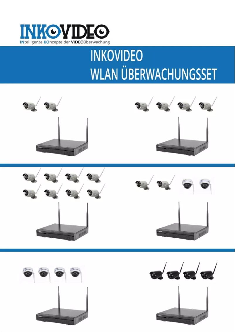 Página 1 del manual Manual de usuario Inkovideo INKO-8-2M