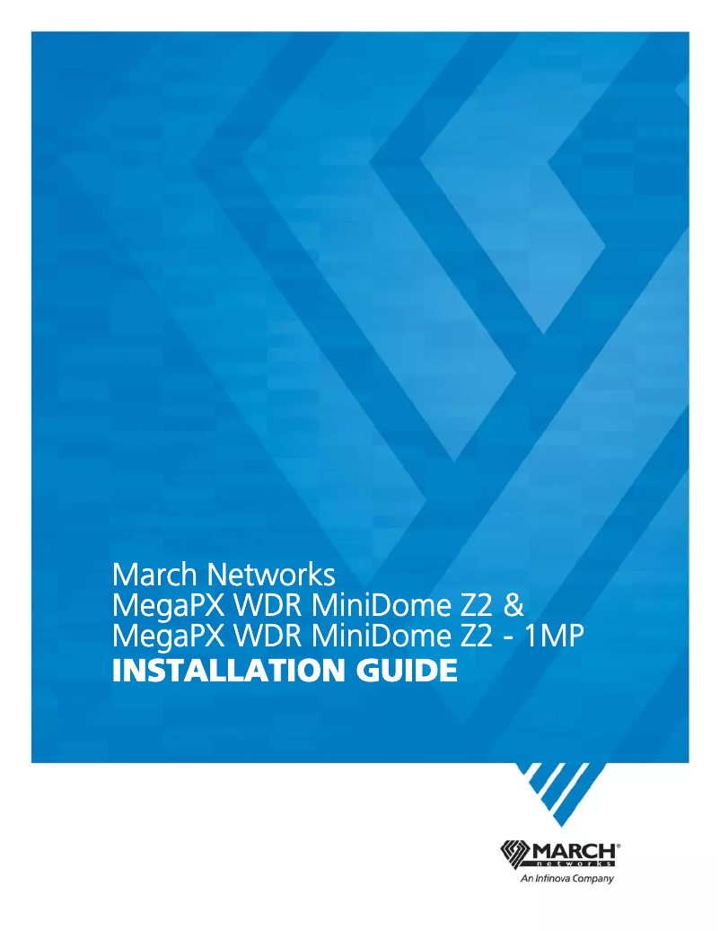 Página 1 del manual Manual de usuario March Networks MegaPX