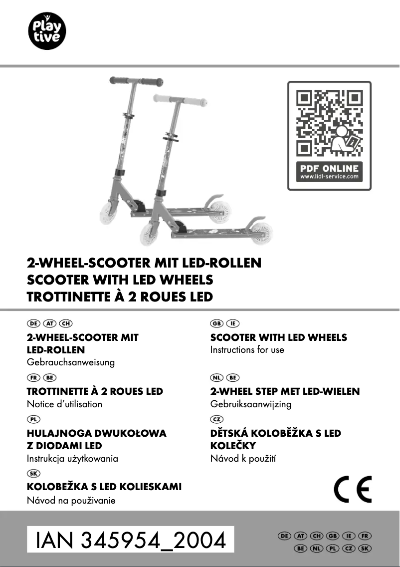 Página 1 del manual Manual de usuario Playtive IAN 345954